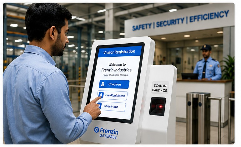 Office visitor app vs factory visitor management system